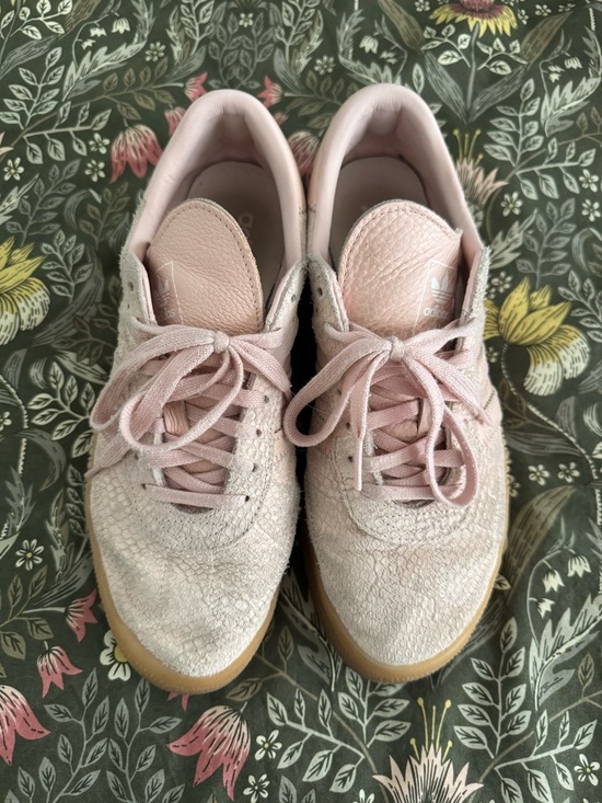 adidas Shoes - adidas Samba Women’s Light Pink Sneakers with Gum Sole